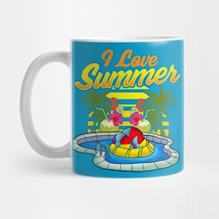 I Love Summer Mug